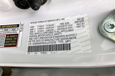 2020 Honda CR-V Touring