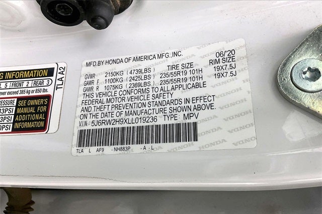 2020 Honda CR-V Touring