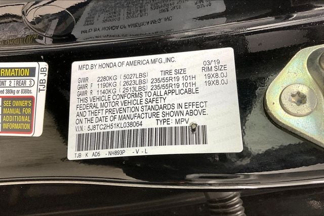 2019 Acura RDX Technology Package SH-AWD