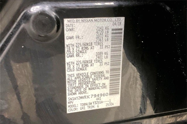 2018 Nissan Rogue SL