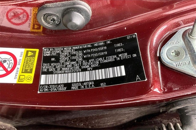 2016 Toyota Highlander Limited