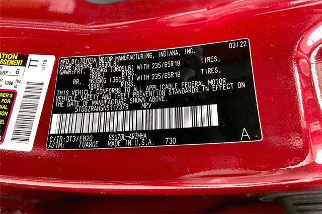 2022 Toyota Highlander XLE