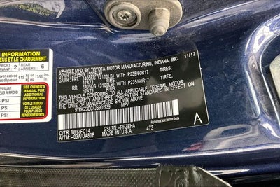 2018 Toyota Sienna LE 8 Passenger