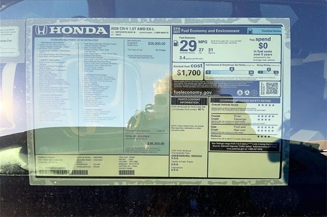 2026 Honda CR-V EX-L