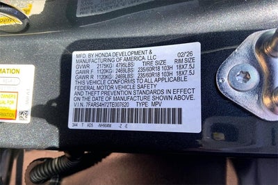 2026 Honda CR-V EX-L