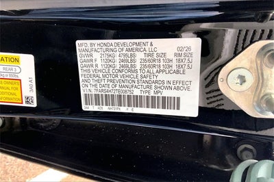 2026 Honda CR-V EX-L