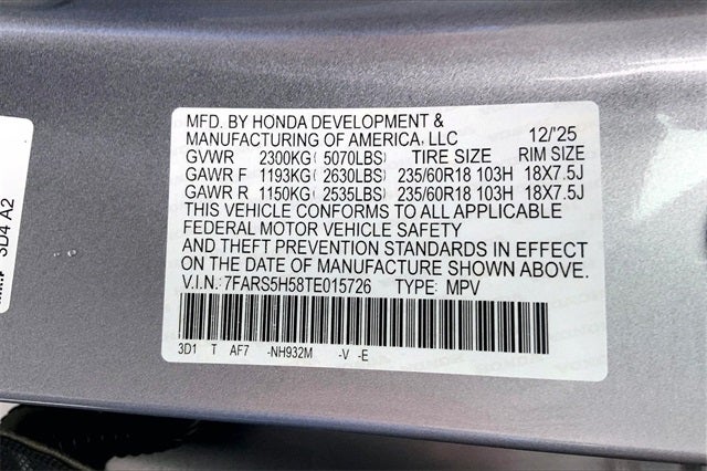 2026 Honda CR-V Hybrid Sport