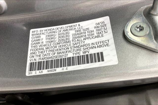 2025 Honda CR-V Hybrid Sport