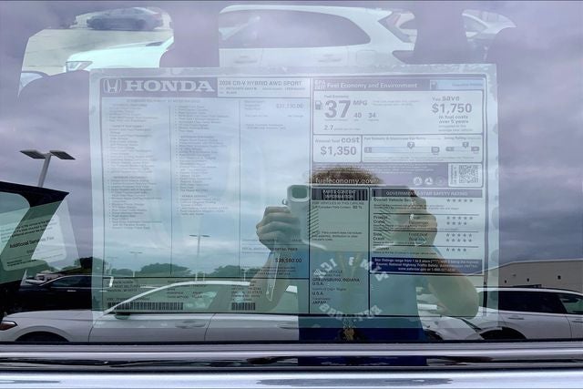 2026 Honda CR-V Hybrid Sport InStock