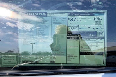 2026 Honda CR-V Hybrid Sport