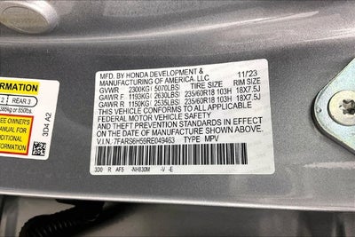 2024 Honda CR-V Hybrid Sport