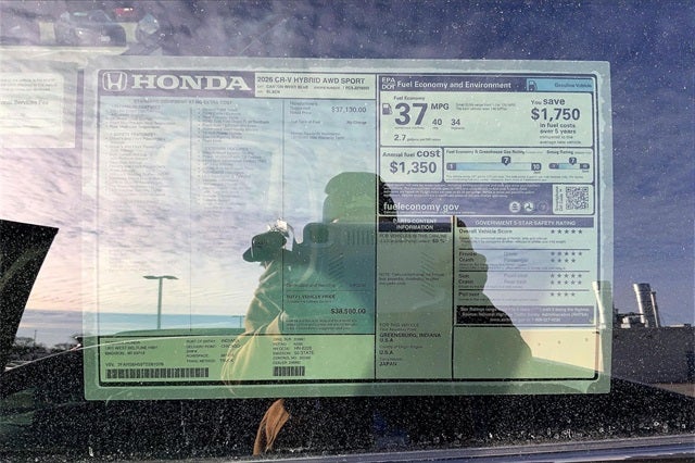 2026 Honda CR-V Hybrid Sport