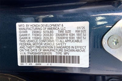 2026 Honda CR-V Hybrid Sport