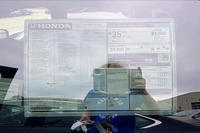 2026 Honda CR-V Hybrid TrailSport InStock