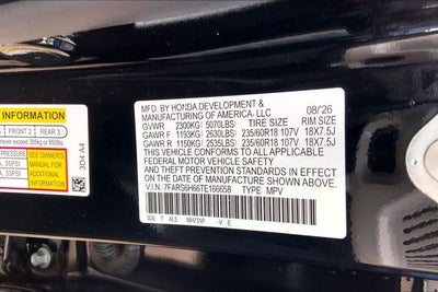 2026 Honda CR-V Hybrid TrailSport InStock