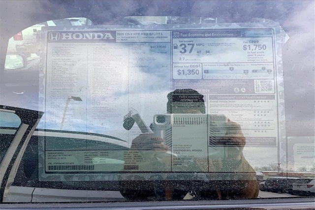 2026 Honda CR-V Hybrid Sport-L