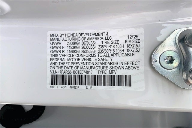 2026 Honda CR-V Hybrid Sport-L