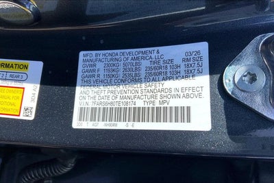 2026 Honda CR-V Hybrid Sport-L