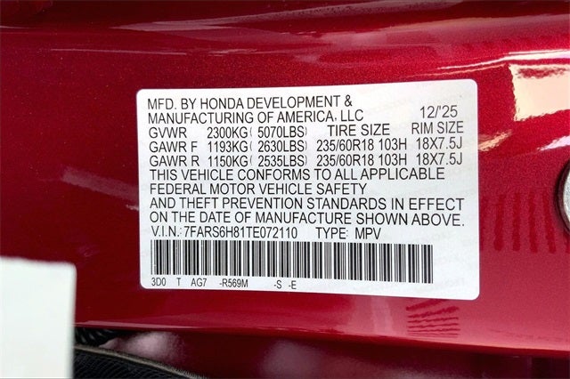 2026 Honda CR-V Hybrid Sport-L