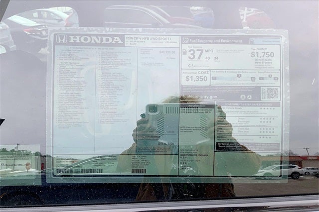 2026 Honda CR-V Hybrid Sport-L