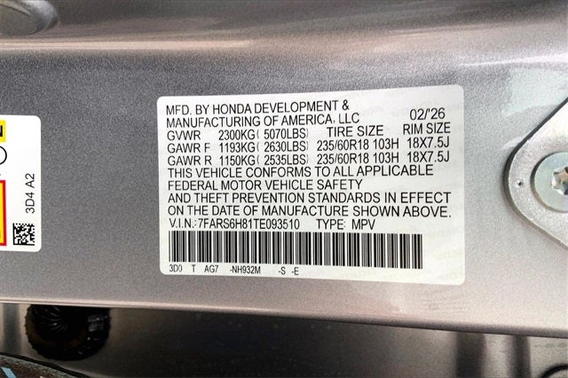 2026 Honda CR-V Hybrid Sport-L