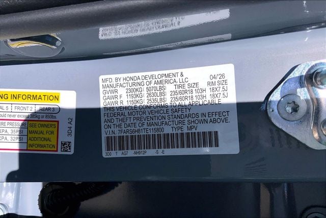 2026 Honda CR-V Hybrid Sport-L