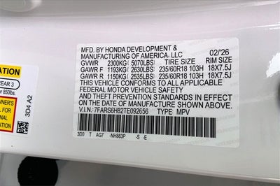 2026 Honda CR-V Hybrid Sport-L