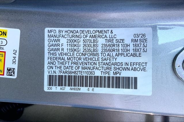 2026 Honda CR-V Hybrid Sport-L