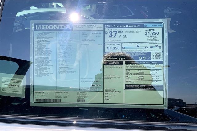 2026 Honda CR-V Hybrid Sport-L