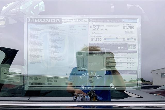 2026 Honda CR-V Hybrid Sport-L InStock