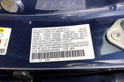 2027 Honda CR-V Hybrid Sport-L InStock
