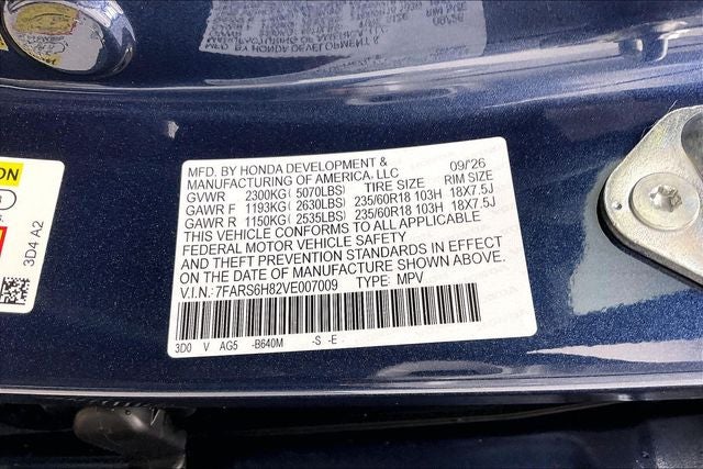 2027 Honda CR-V Hybrid Sport-L InStock