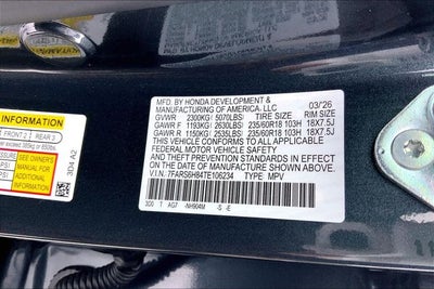2026 Honda CR-V Hybrid Sport-L