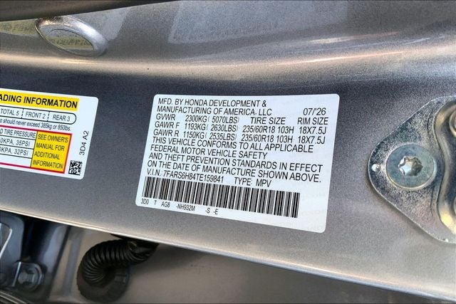 2026 Honda CR-V Hybrid Sport-L