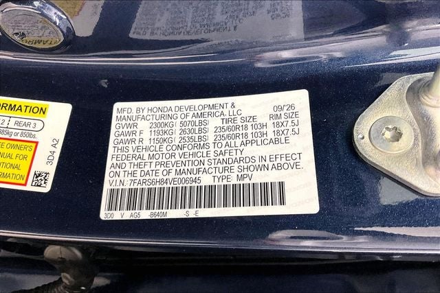 2027 Honda CR-V Hybrid Sport-L InStock