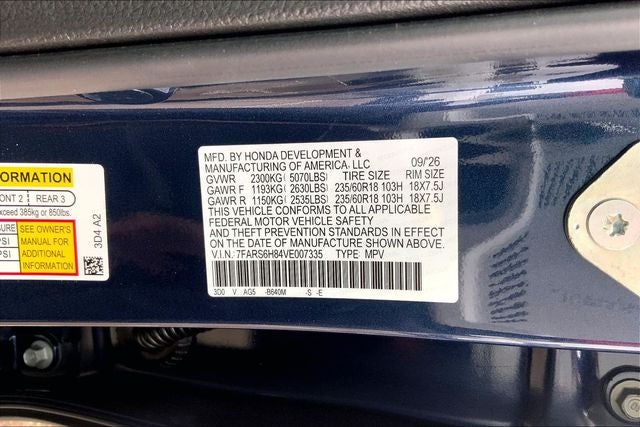 2027 Honda CR-V Hybrid Sport-L InStock
