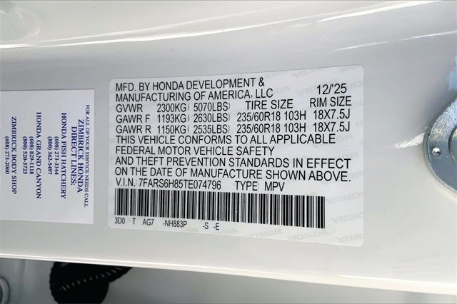 2026 Honda CR-V Hybrid Sport-L