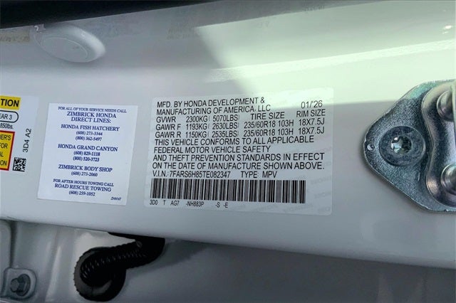 2026 Honda CR-V Hybrid Sport-L