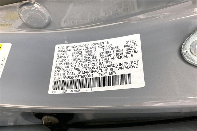 2026 Honda CR-V Hybrid Sport-L