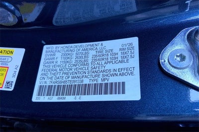 2026 Honda CR-V Hybrid Sport-L