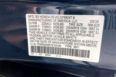 2026 Honda CR-V Hybrid Sport-L