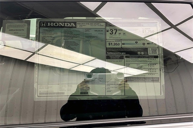 2026 Honda CR-V Hybrid Sport-L