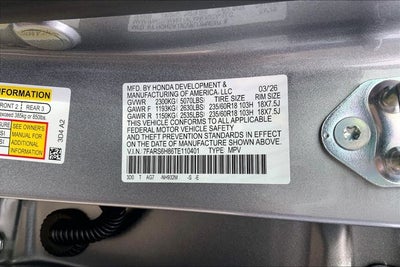 2026 Honda CR-V Hybrid Sport-L