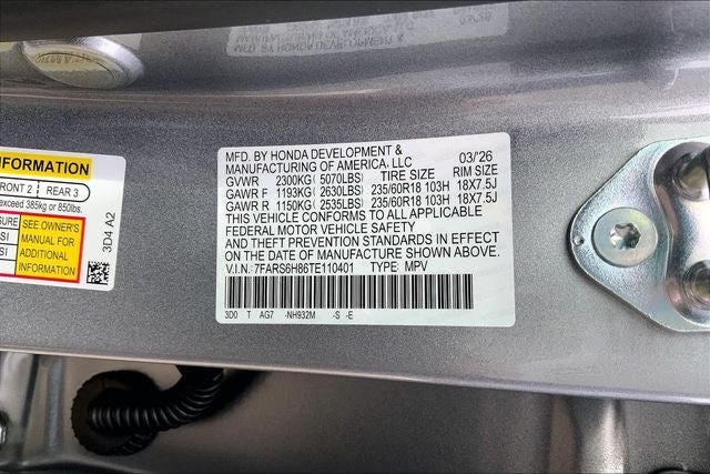 2026 Honda CR-V Hybrid Sport-L