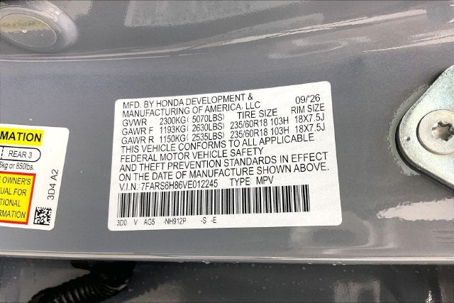 2027 Honda CR-V Hybrid Sport-L InStock