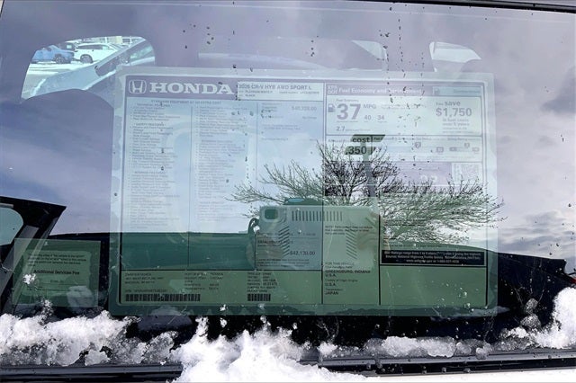 2026 Honda CR-V Hybrid Sport-L