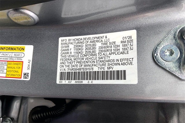 2026 Honda CR-V Hybrid Sport-L