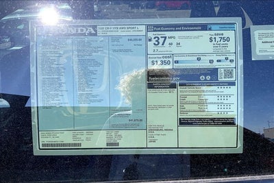 2026 Honda CR-V Hybrid Sport-L