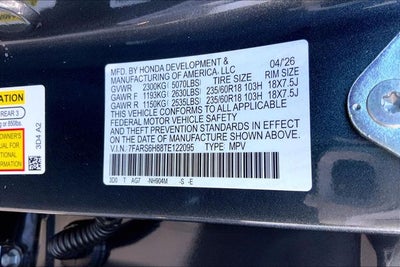 2026 Honda CR-V Hybrid Sport-L