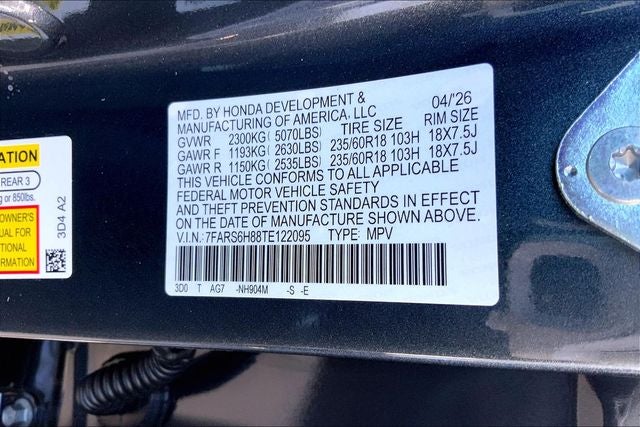 2026 Honda CR-V Hybrid Sport-L